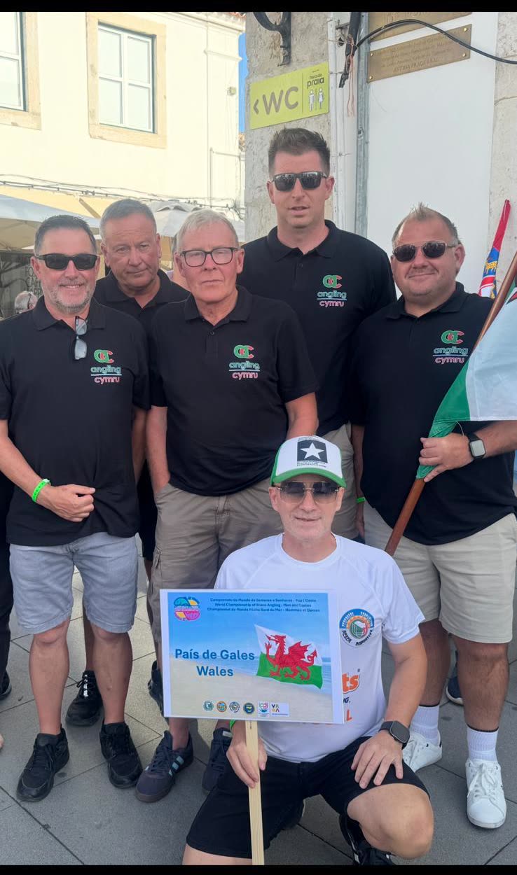 Wales — País de Gales — at the World Championship of Shore Angling
