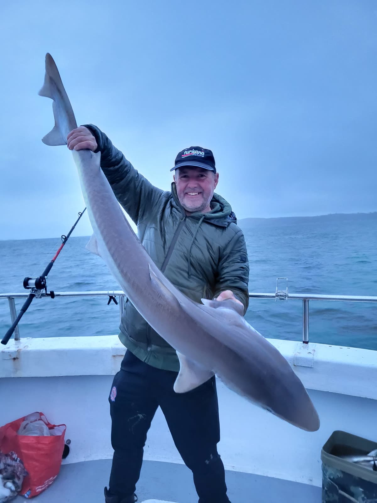Boat fishing coaching — shore fishing in North Wales with Tony Owen